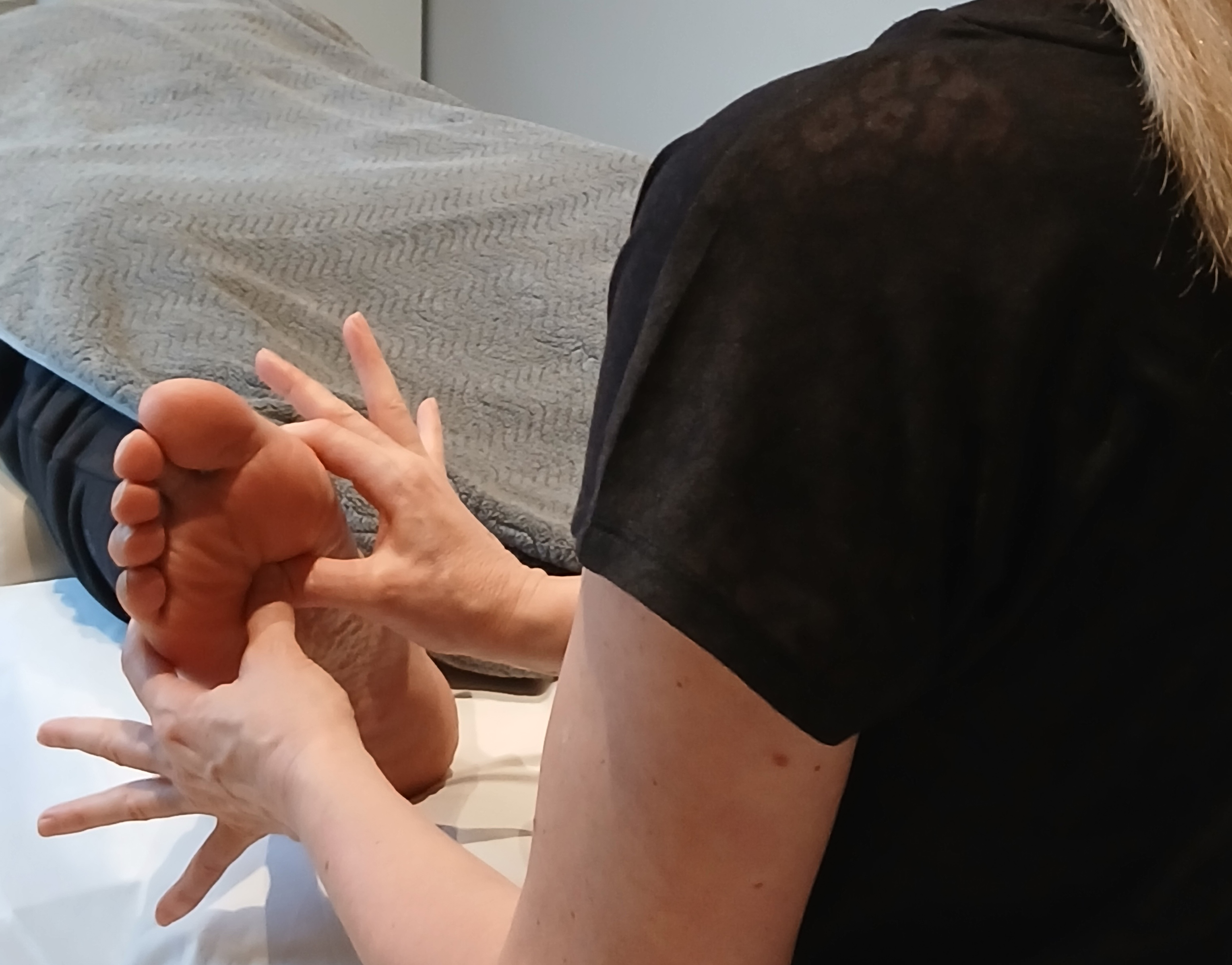 Talp reflexológia terápiás kezelés